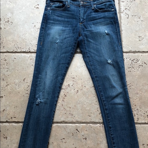 True Religion Denim - True religion halle mid rise super skinny 24 NWOT